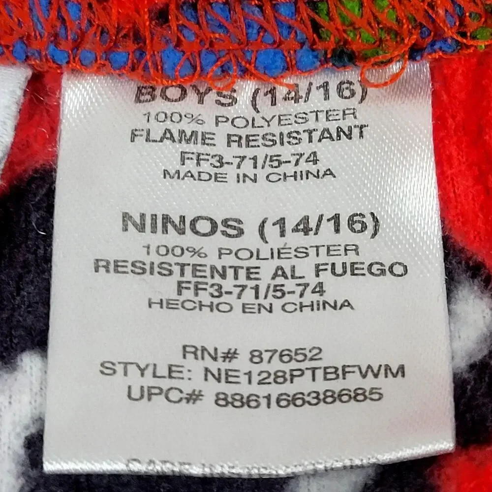 Super Mario Brothers Pajama Bottoms Boy's‎ Size 14/16
